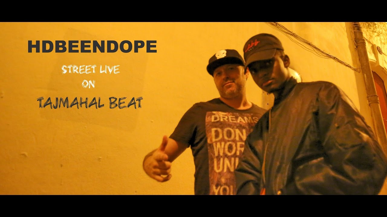HDBEENDOPE freestyle live on DJ TAJMAHAL hiphop boombap Beat  EP05