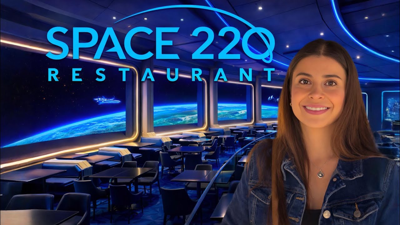 Fuimos a comer al ESPACIO en Disney World 🚀 | Space 220 EPCOT