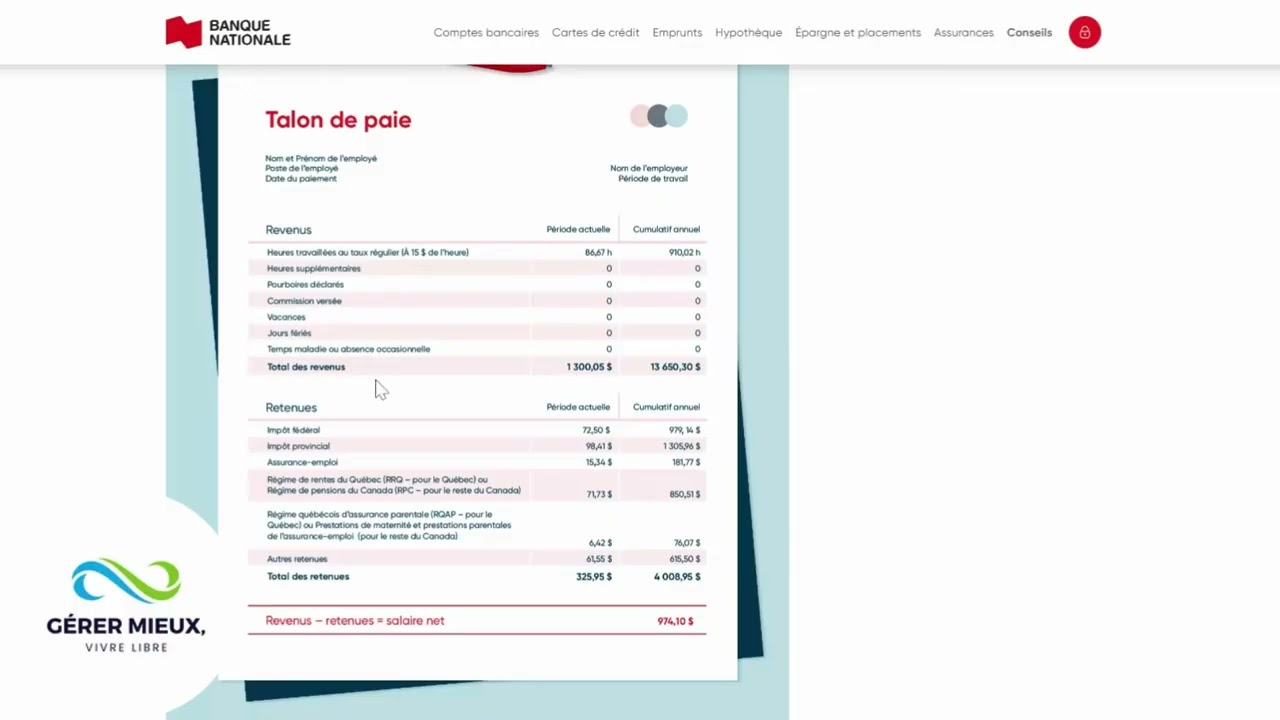 JE  T'EXPLIQUE SIMPLEMENT TON TALON DE PAIE