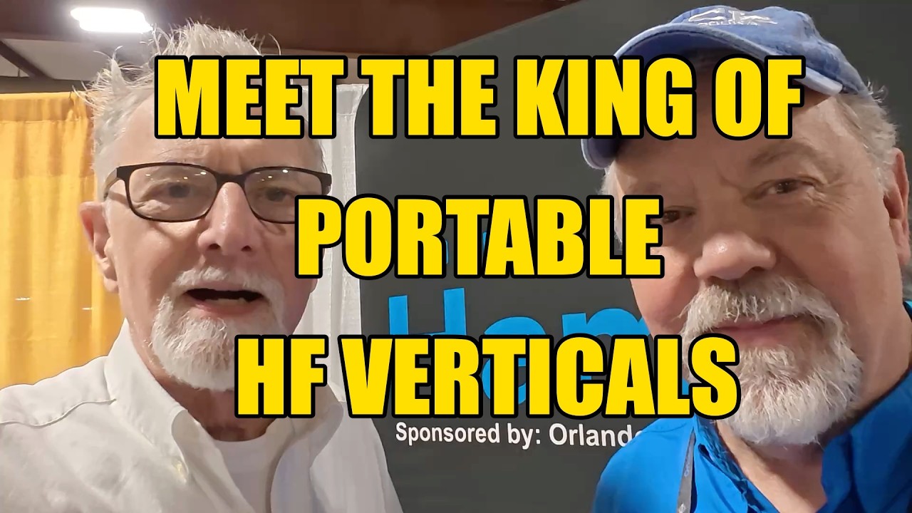 Встречайте короля портативных вертикальных КВ-радиоантенн!