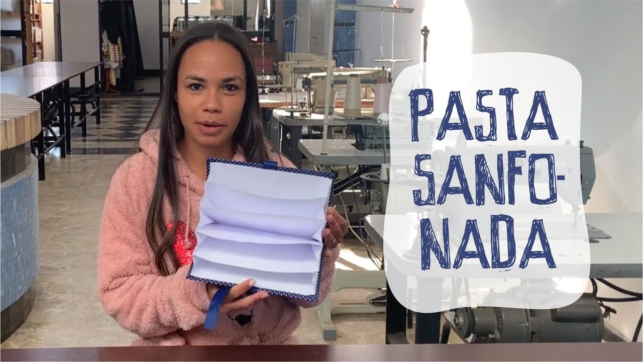 COMO FAZER PASTA SANFONADA [BARATA E FÁCIL]