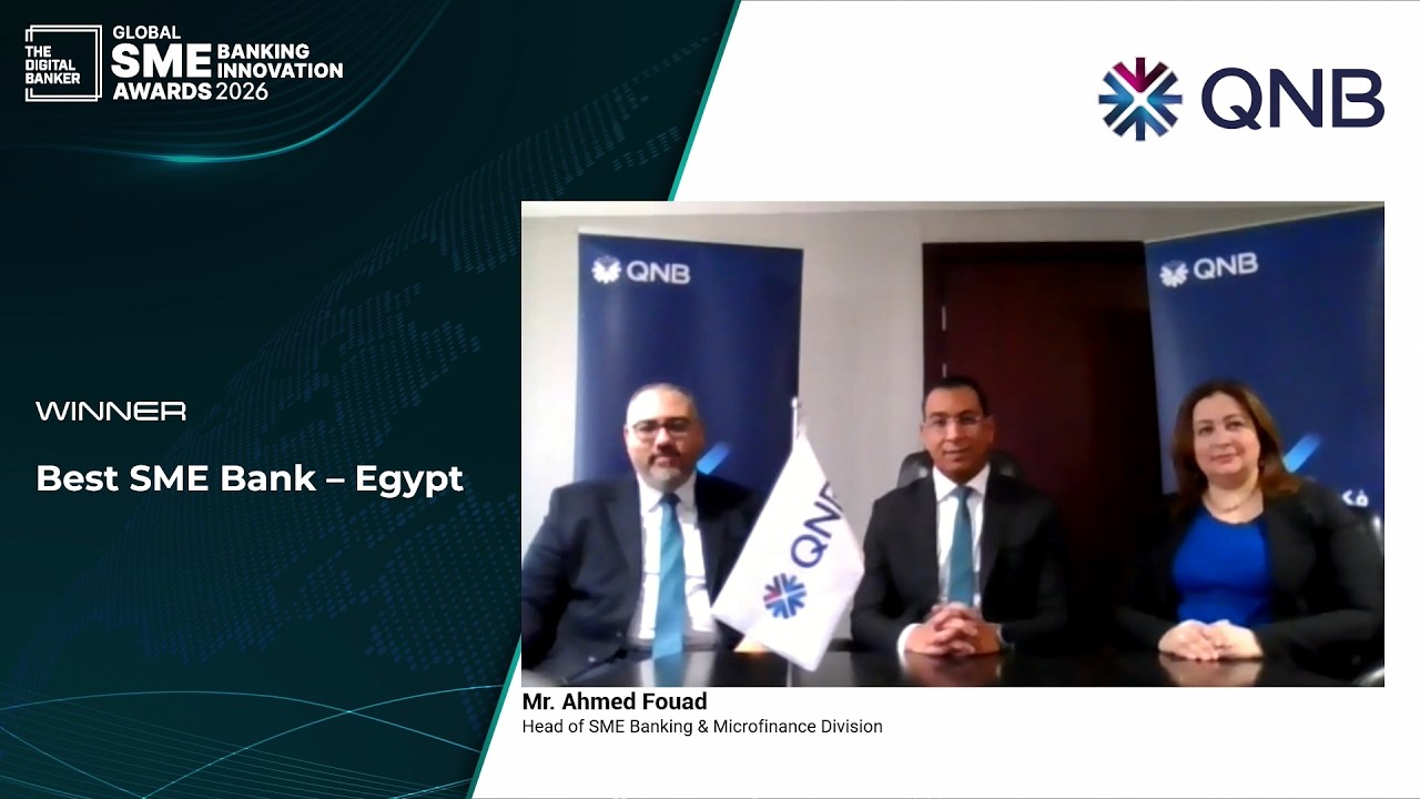 #GSME26 QNB Egypt - Best SME Bank - Egypt