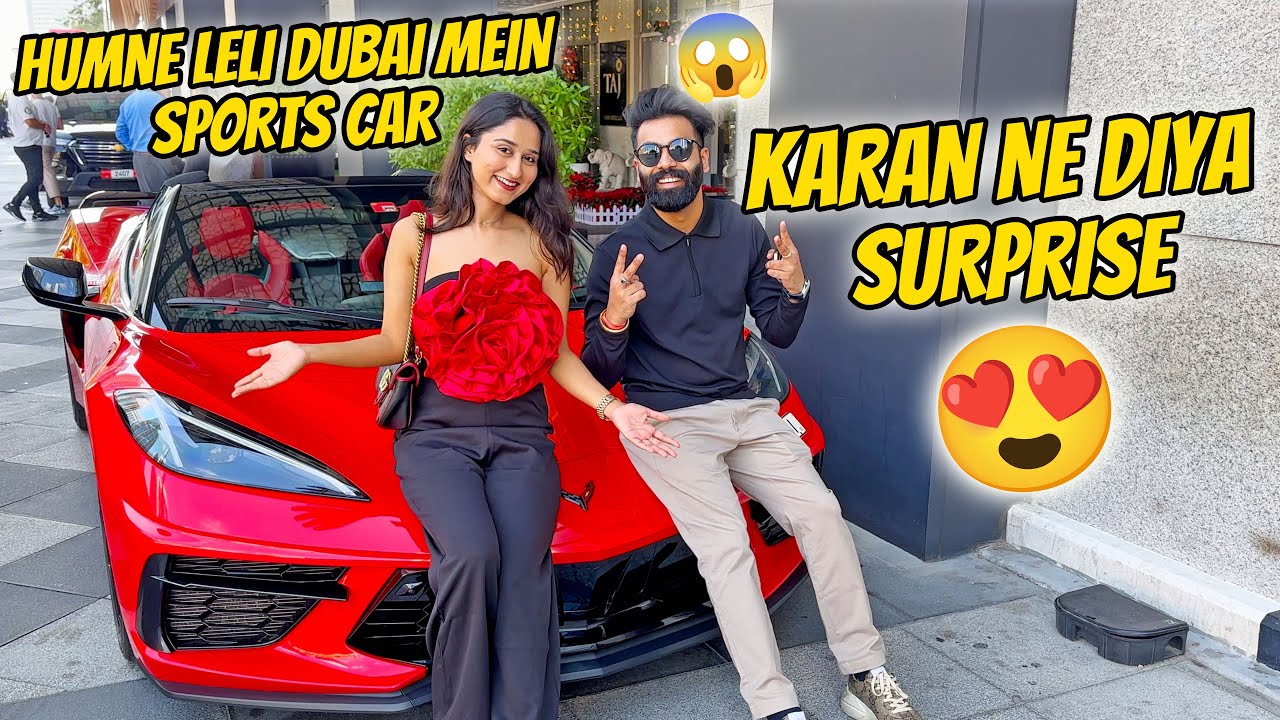 Dubai mai leli Sports Car 😍|| Dubai to Abu Dhabi♥️||