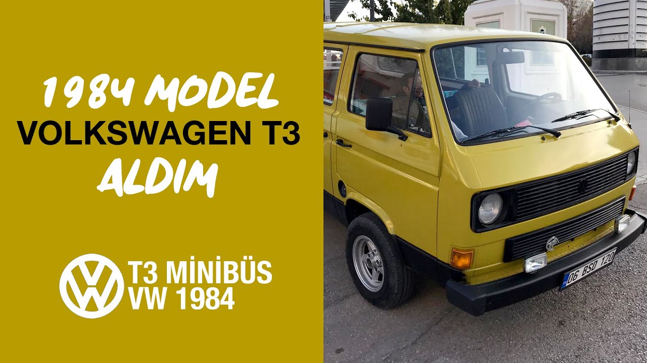1984 Model VolksWagen T3 Aldım! Atölyemde Günlük İşlere Kulanacağım - Süleyman Yücetaş