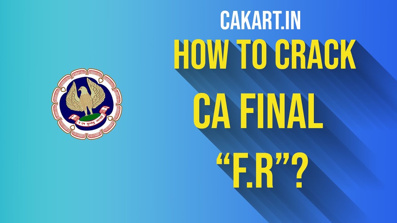 How To Study CA Final FR Course By CA Parveen Jindal Sir