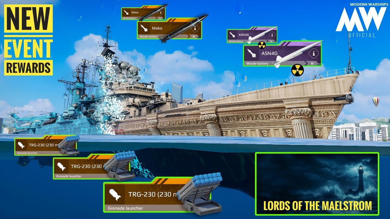 IT Vittorio Veneto (C550) - New Event Rewards Ship🔥- Modern Warships