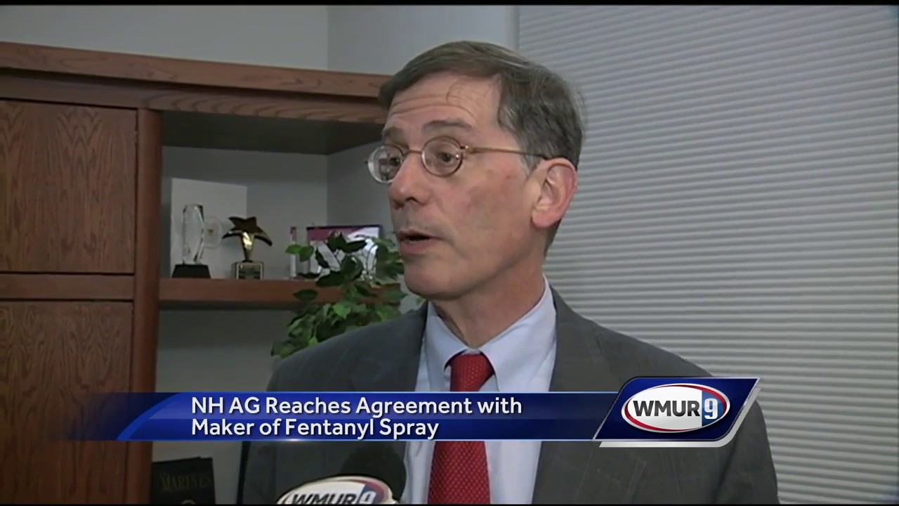 Attorney General reaches agreement with maker of fentanyl spray