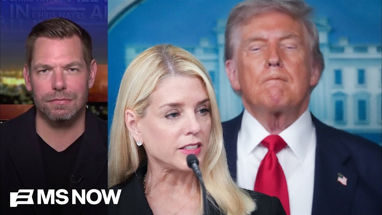Swalwell DENIES Bondi leaked to him, says Trump is 'seeing ghosts'