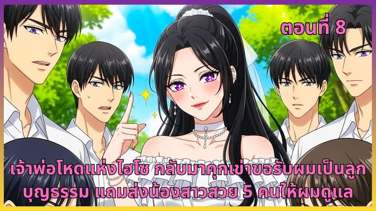ตอนที่ 8 | เจ้าพ่อโหดแห่งไฮโซ กลับมาคุกเข่าขอรับผมเป็นลูกบุญธรรม แถมส่งน้องสาวสวย 5 คนให้ผมดูแล
