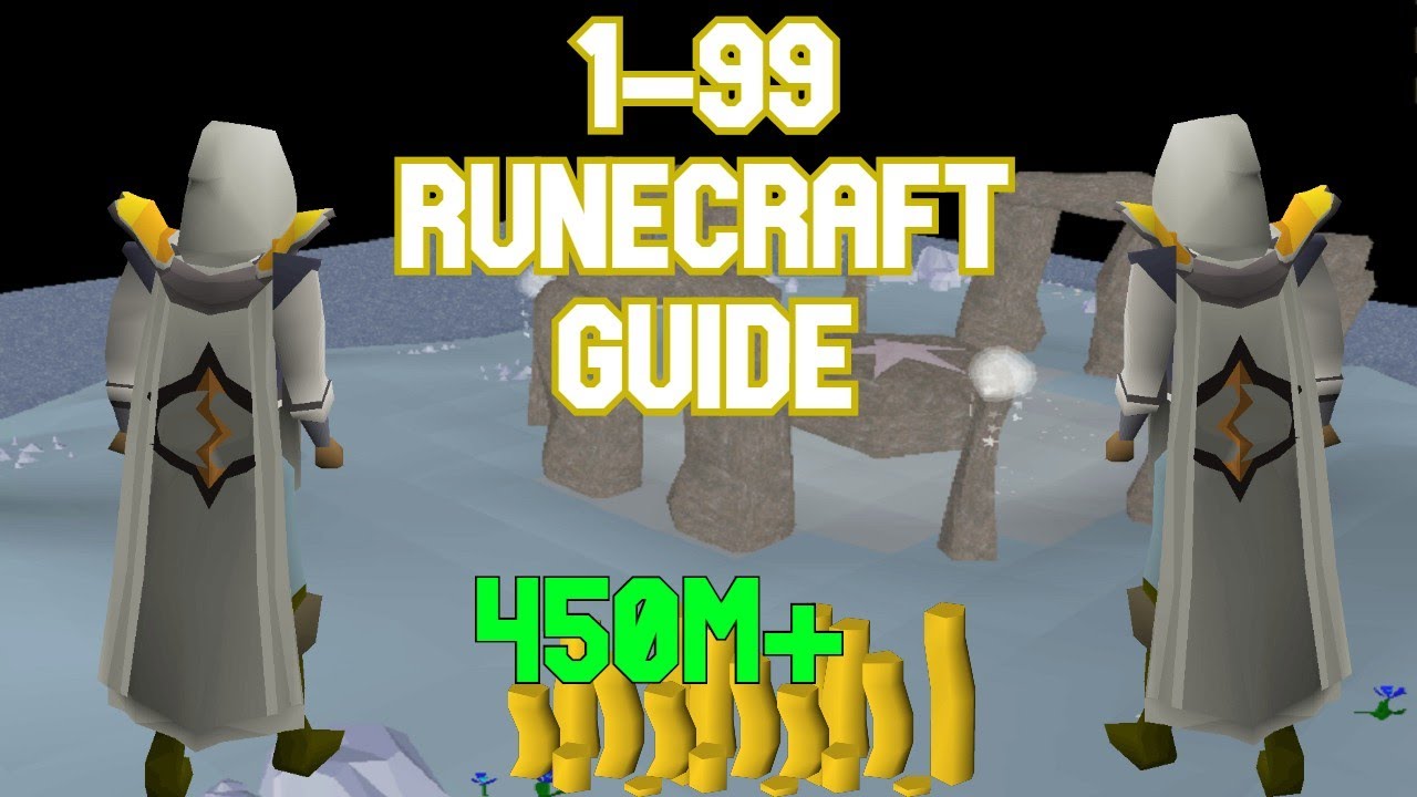 1-99 RUNECRAFT GUIDE - 450M+ A 99 - OLD SCHOOL RUNESCAPE ESPAÑOL LATINO 2020