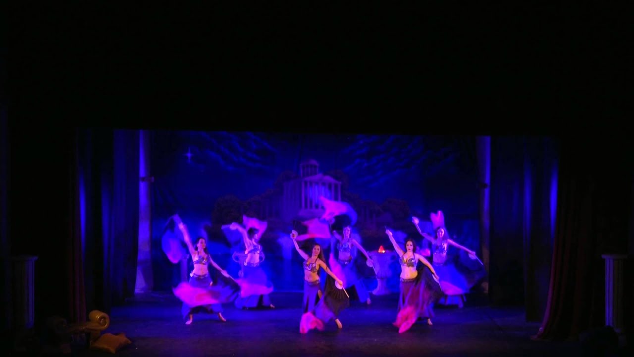 Danza del Ventre Napoli § Accademia Mizmar -Spettacolo Pandora - Fan veil §