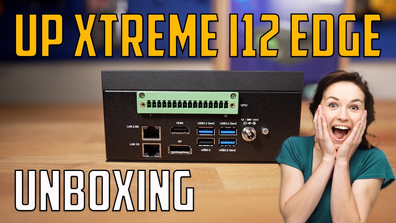 UP Xtreme i12 Edge Unboxing & First Boot