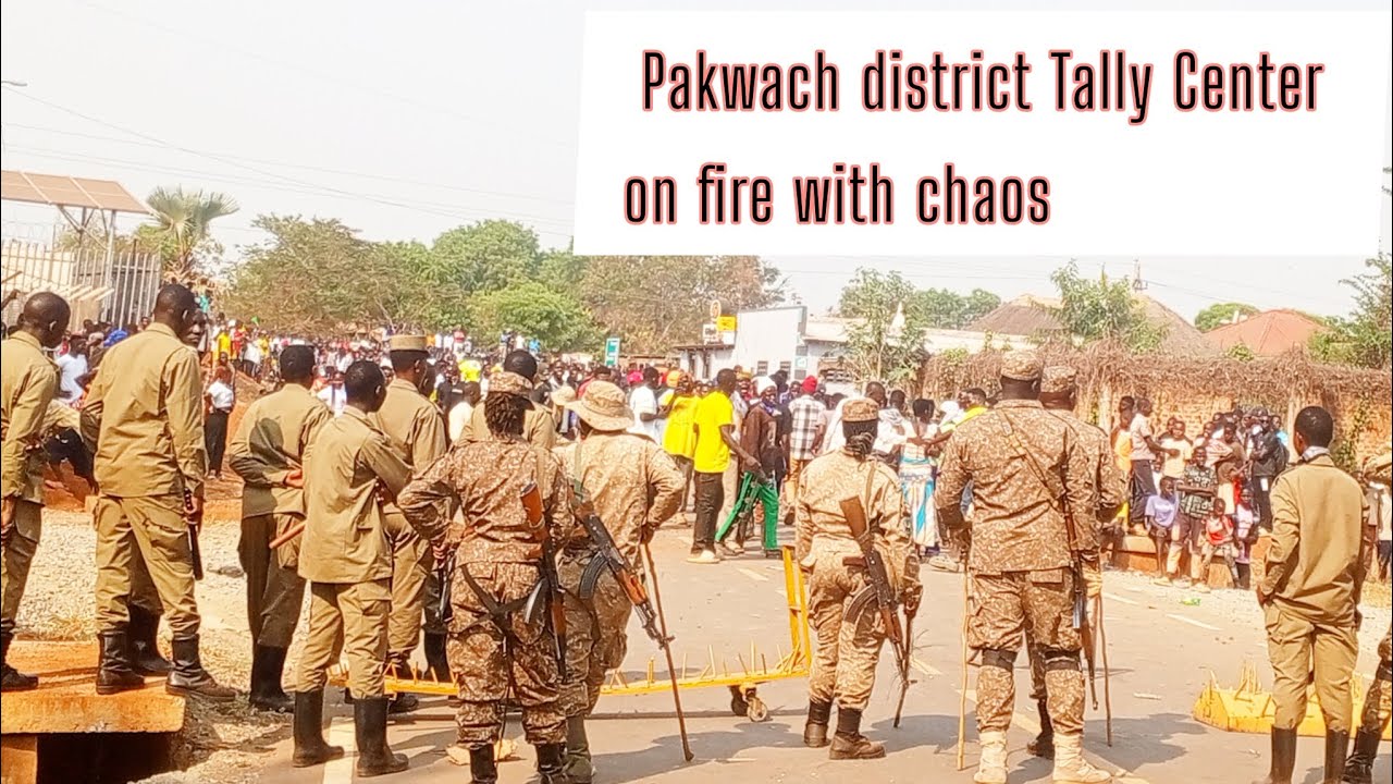 Chaos Erupted in Pakwach district Tally center 