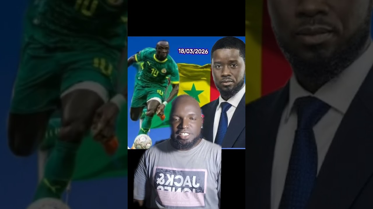 Mon soutien total au Sénégal