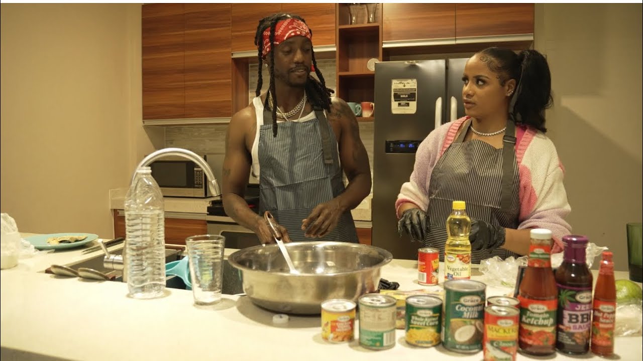 Kiprich Teaching Kizzy how to COOK