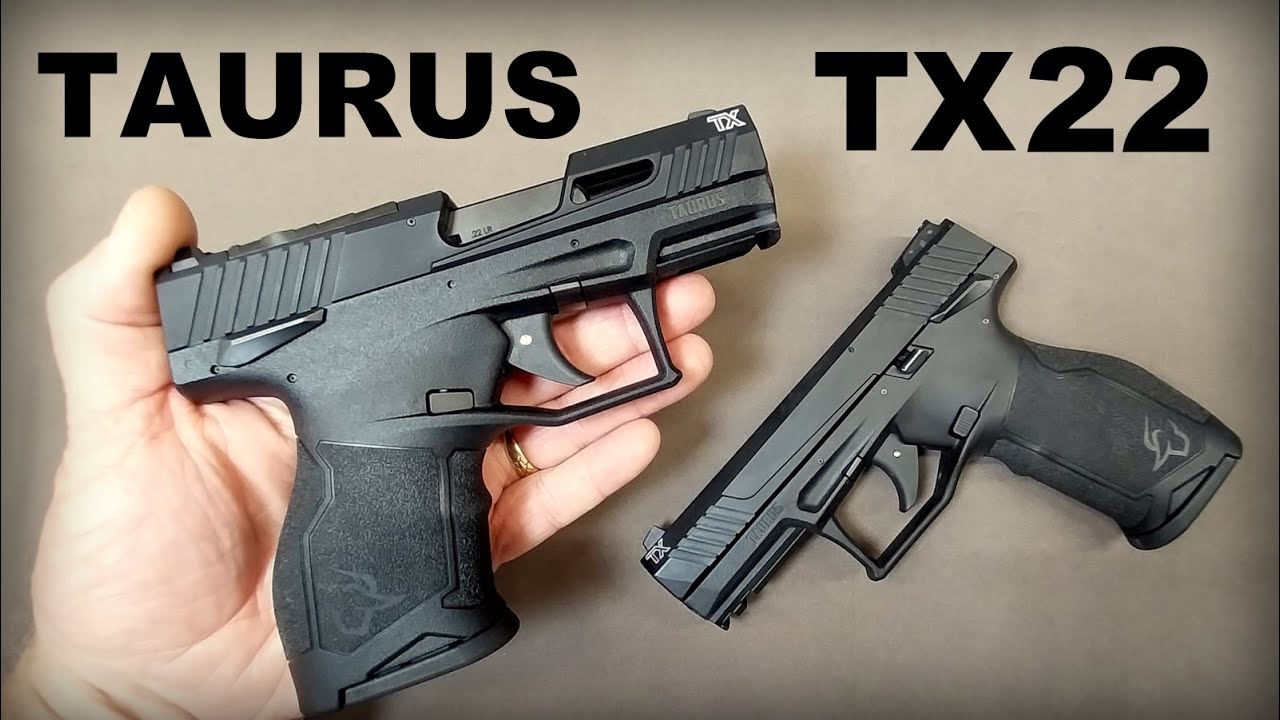 Компактный пистолет Taurus TX22 — вы не поверите в надежность этого удивительного пистолета.