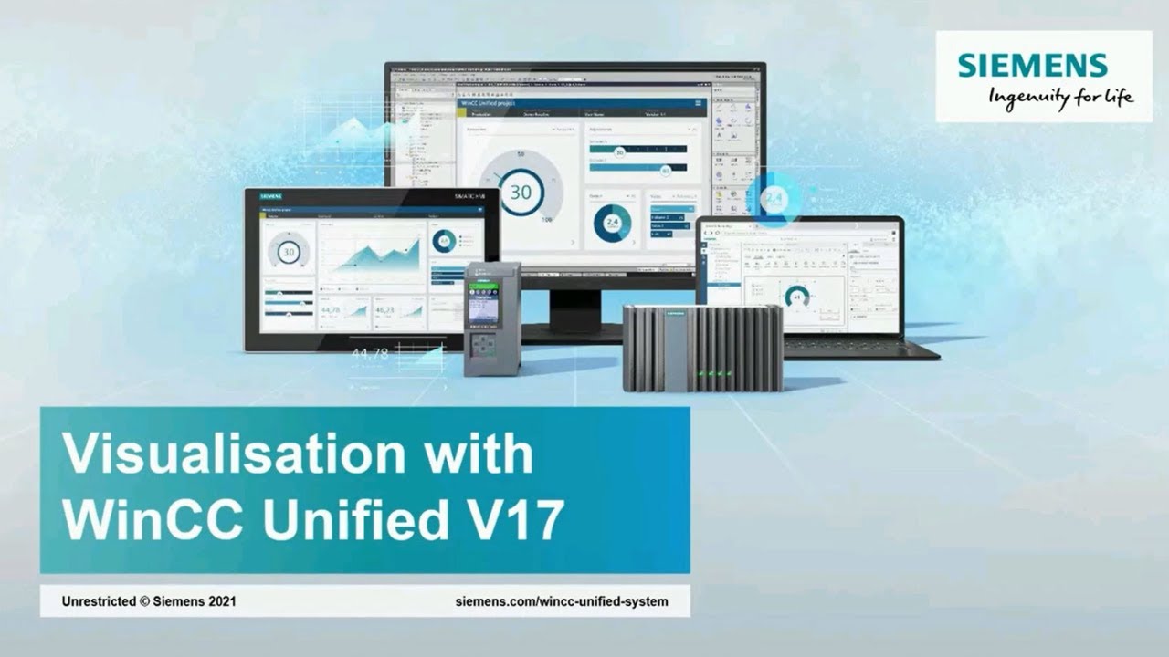 TIA Portal V17 - Exploring Visualisation with WinCC Unified V17