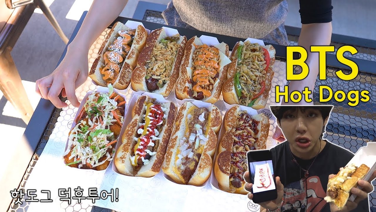 방탄소년단이 좋아한 미국 핫도그 투어! (정국피셜 빵이 맛있는집) BTS’ Favorite Hot Dog Place in L.A!