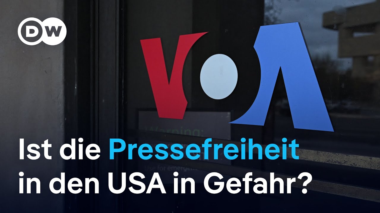 USA: Sorge um die Pressefreiheit unter Pr&auml;sident Trump w&auml;chst | DW Nachrichten