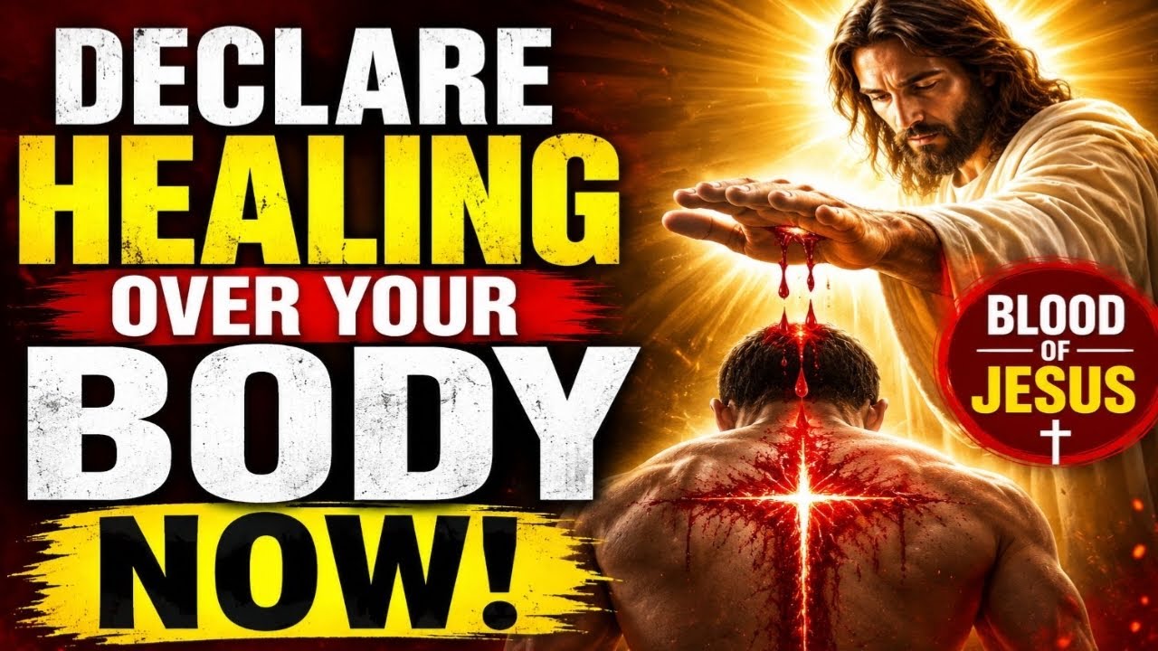 Declare Healing NOW &mdash; Every Pain Must Leave Your Body | Blood of Jesus