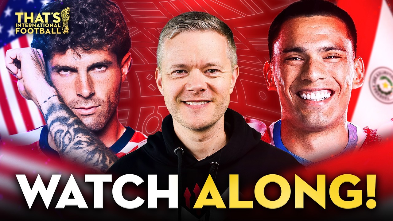 USA vs PARAGUAY WORLD CUP 2026 Watchalong with Mark Goldbridge