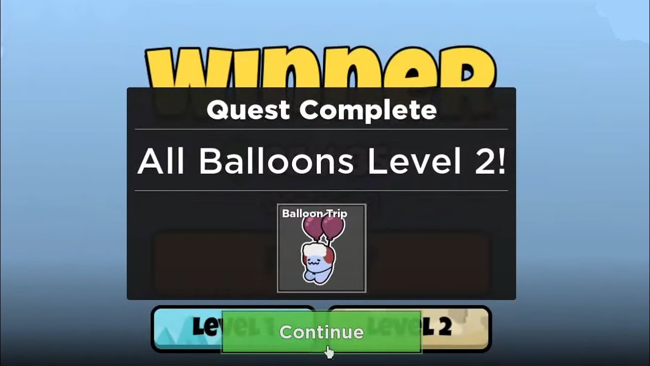 Obtaining All 85 Balloons in Level 2 of the Egg of the Stormy Sky - Tower Heroes
