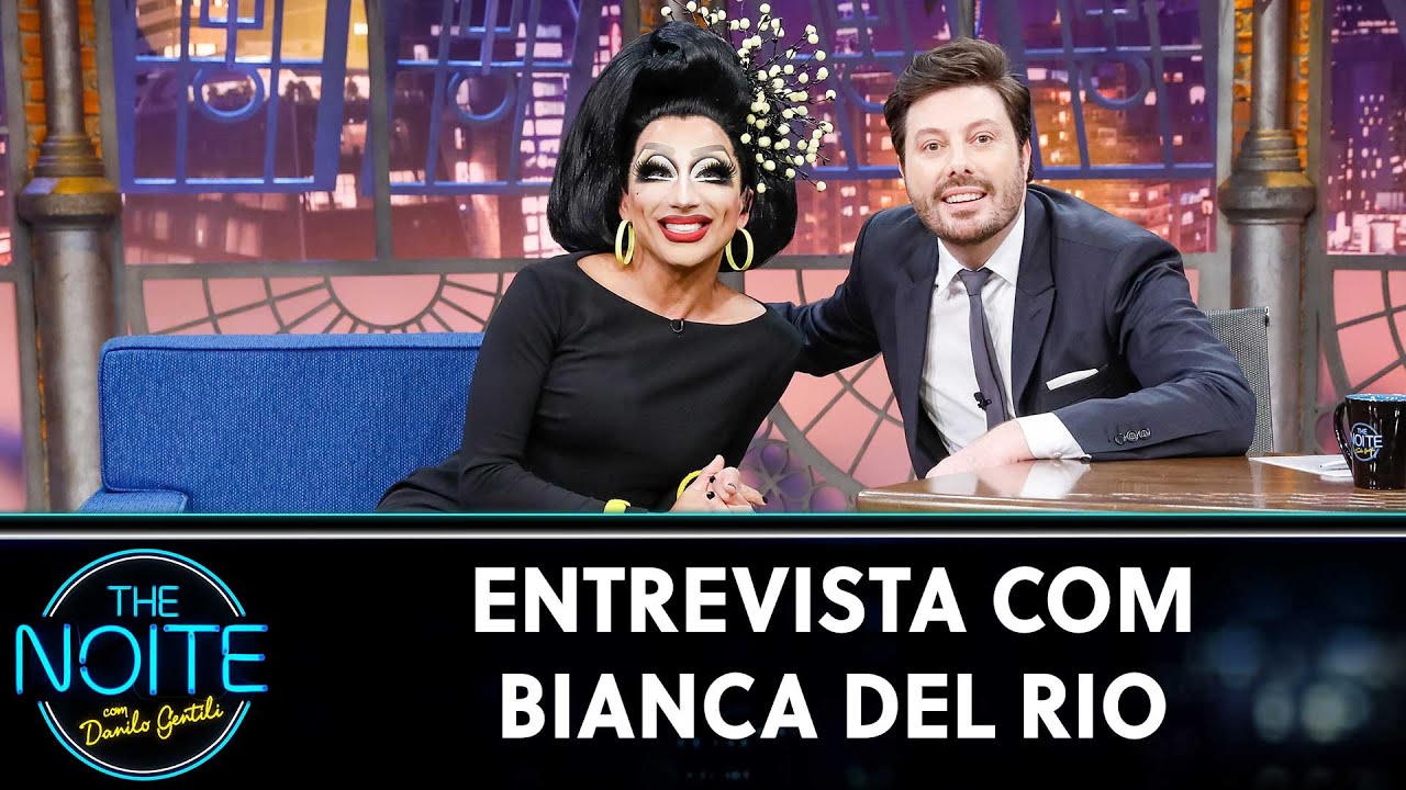Entrevista com Bianca Del Rio, do RuPaul’s Drag Race | The Noite (29/03/22)