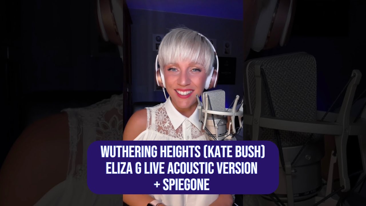 Wuthering Heights (Kate Bush) - Eliza G live acoustic version + Spiegone