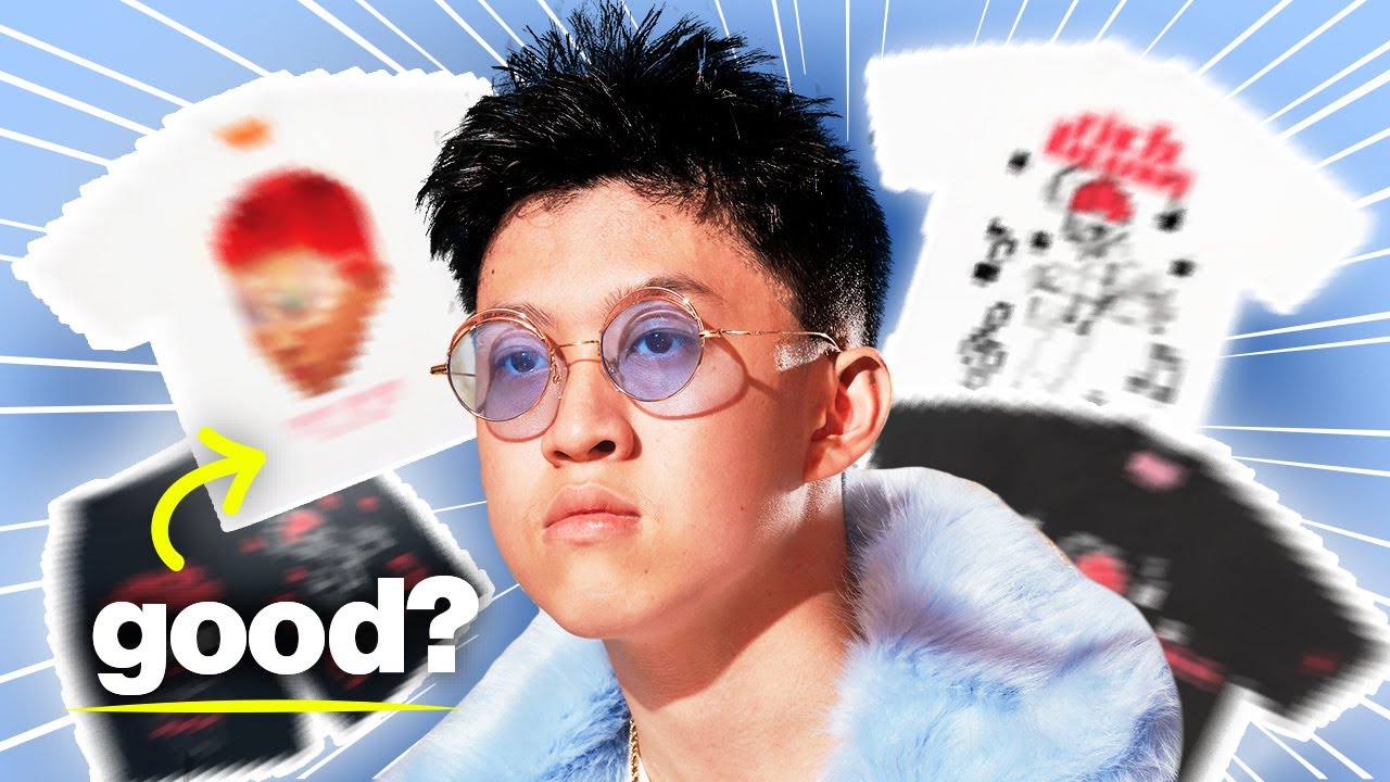 Я переделал дизайн мерча к альбому Rich Brian | Урок по дизайну футболок в стиле стритвеар