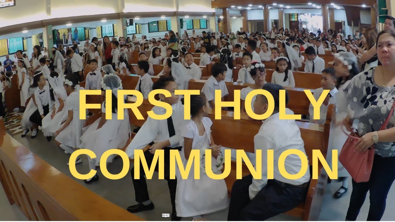FIRST Communion OF GRADE 4 STUDENT General M. Hizon Elementary School