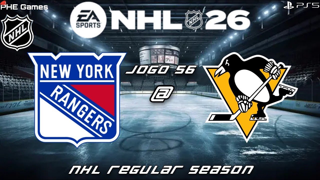 NHL 26 - NHL RS 56 - NYR  @ Penguins (PS5) (#3301)