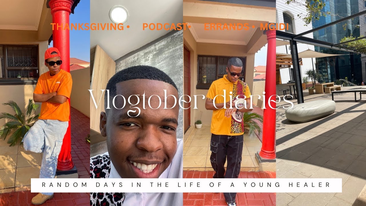 Random days in the life of a young healer: Episode 29 : Vlogtober diaries 