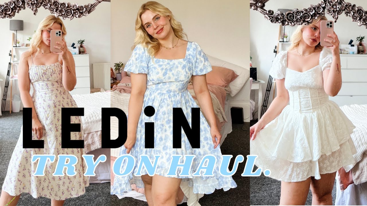 Soft Aesthetic LEDiN Try-On Haul LEDiN Anniversary Sale