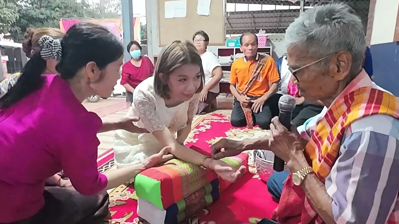 งานบายศรีสู่ขวัญผู้ใหญ่บ้านโคกสว่าง
