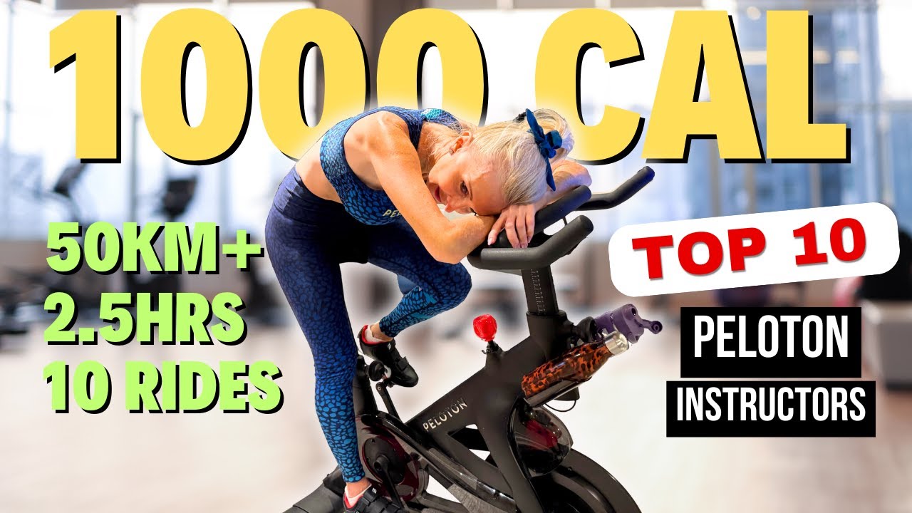 I Tried 10 Peloton Rides in a Row! (My Top 10 Instructors Ranked)
