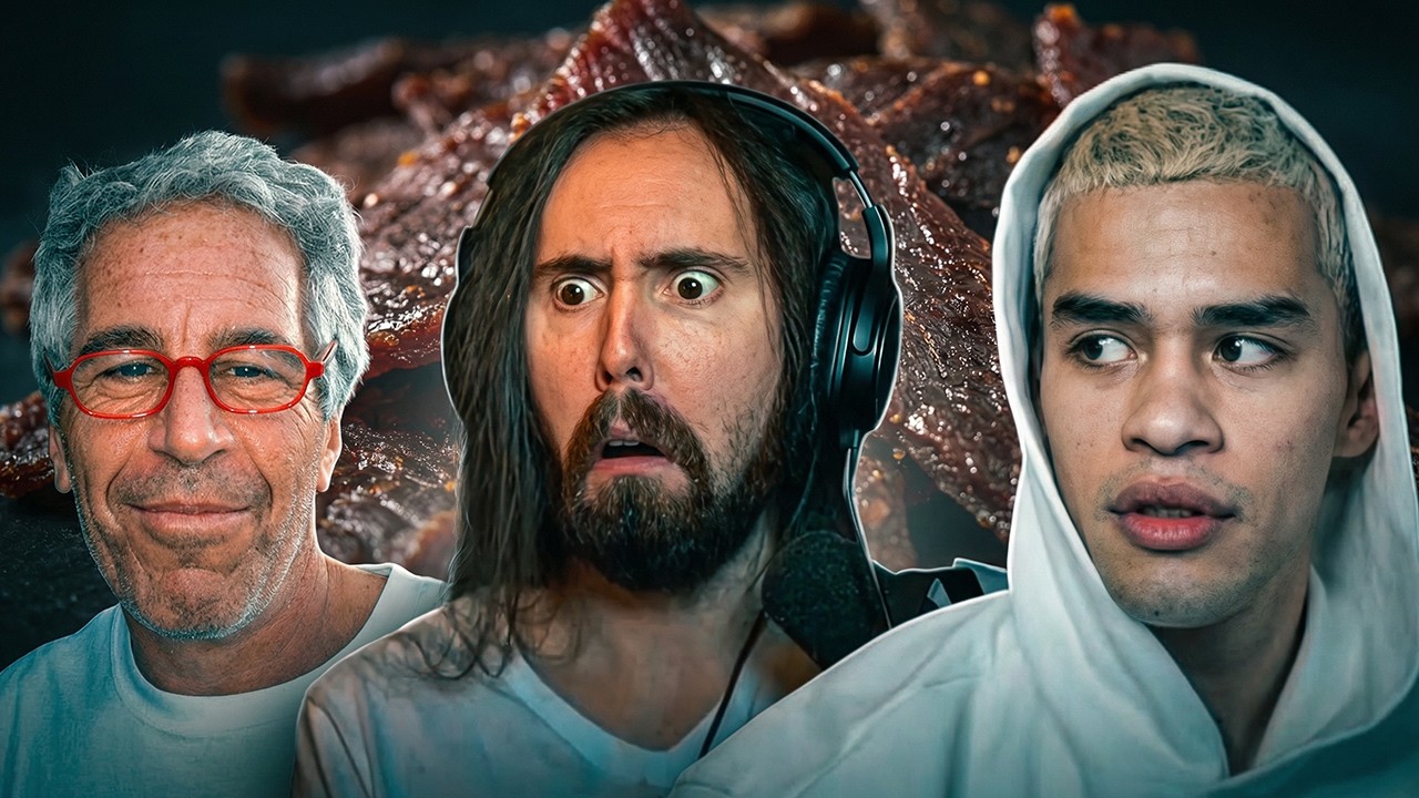 SNEAKO Reacts to Asmongold Discovering the meaning of “Beef Jerky” in the Epstein Files