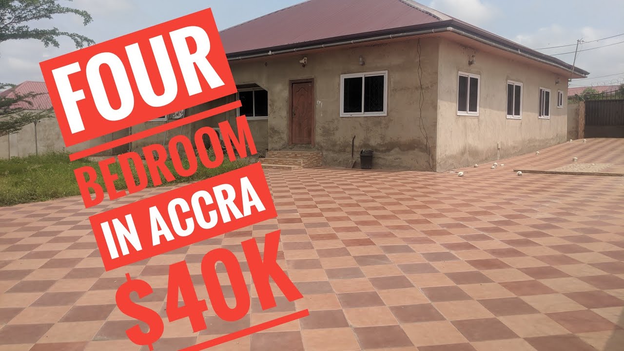 [SOLD] 4 Bedroom House in Pokuase-Mayira, Accra for Sale ll $40k