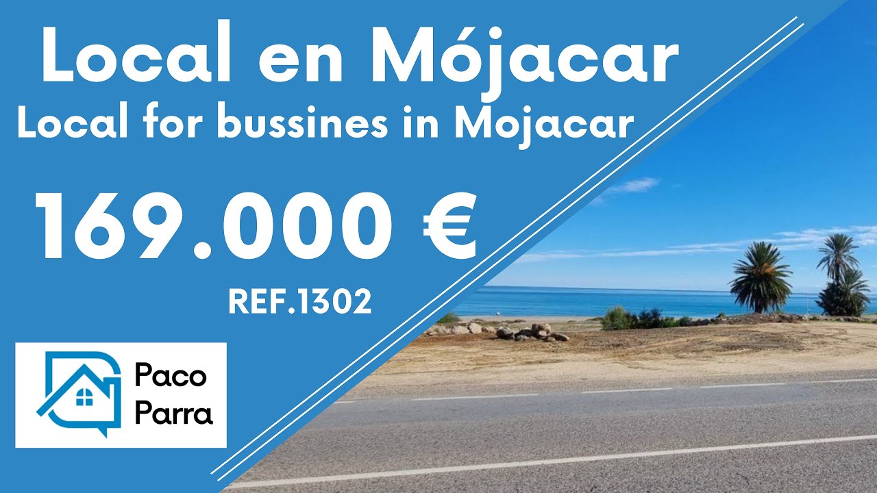 ✅ En Venta ✅ Local Comercial en venta en Mojacar, Almería (MOJACAR PLAYA)