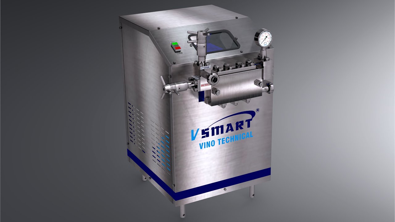 High Pressure Homogenizer @ Industrial Top list Machine  [+91 99944 35262] #icecream #dairy #food