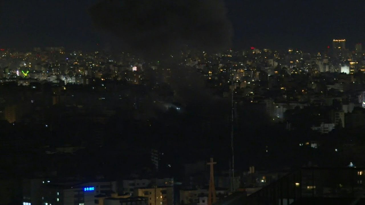 Smoke billows following Israeli strike on Beirut's southern suburbs | AFP