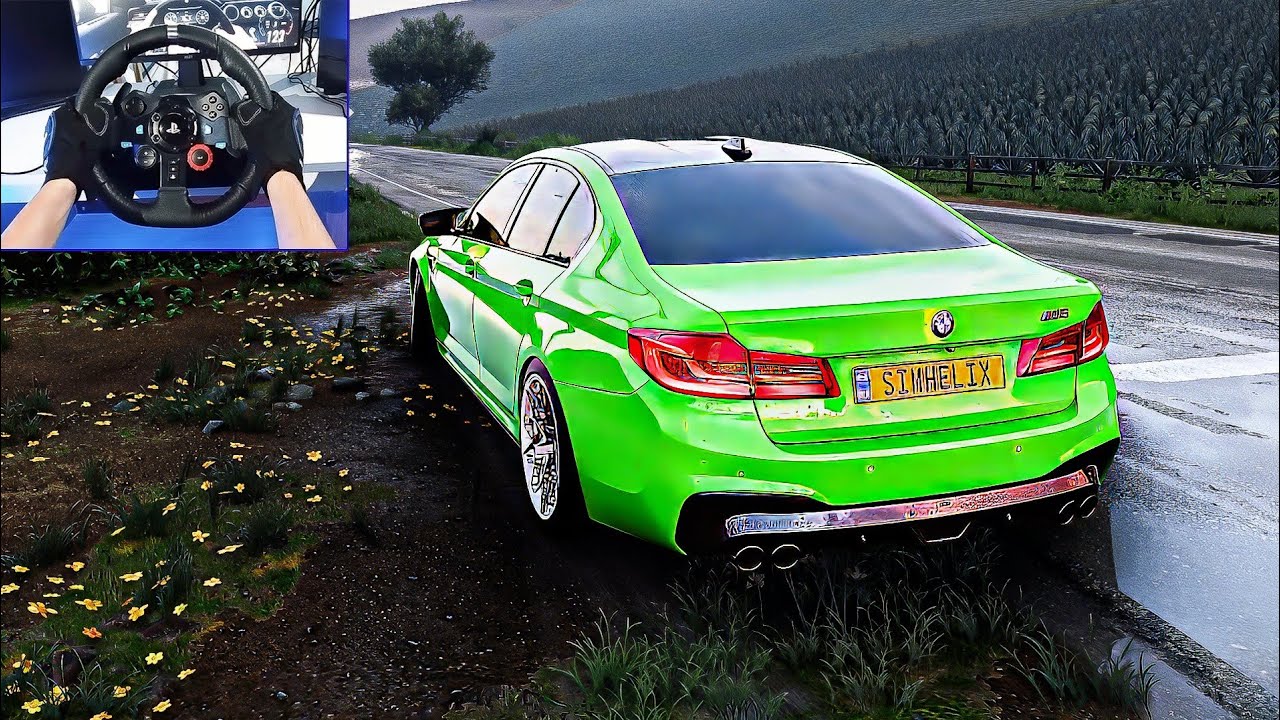1200HP BMW M5 - Forza Horizon 5 | Logitech G29 Steering Wheel Gameplay