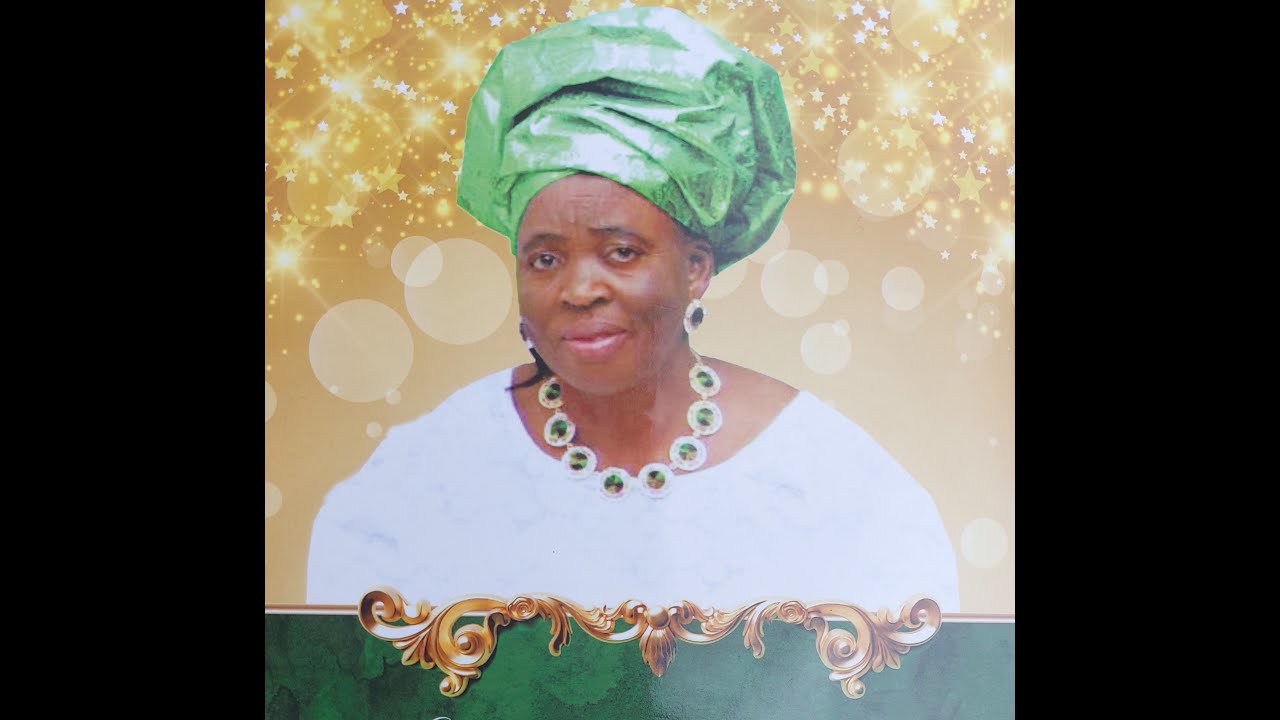 Abi Megaplus Celebrating a life well lived Mrs Comfort Onayemi part 1