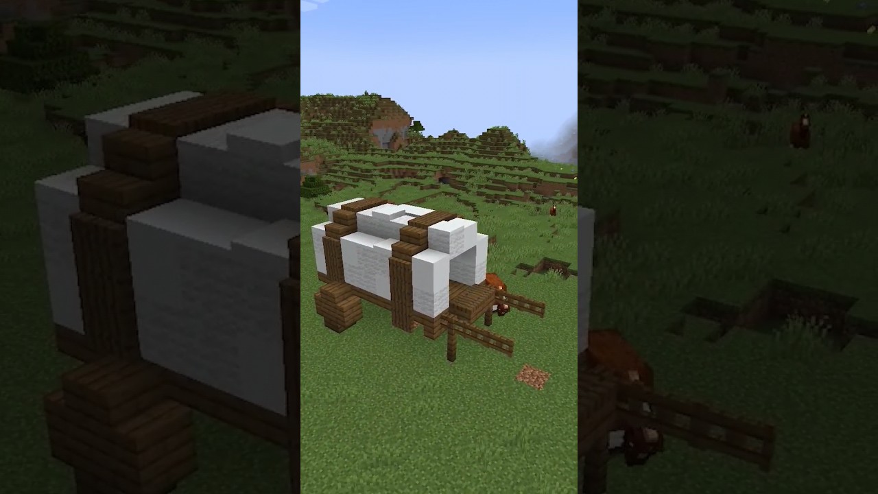 Q tal morar numa carro&ccedil;a?....#sammyagem #minecraft #minecraftbuilding #minecrafttutorial