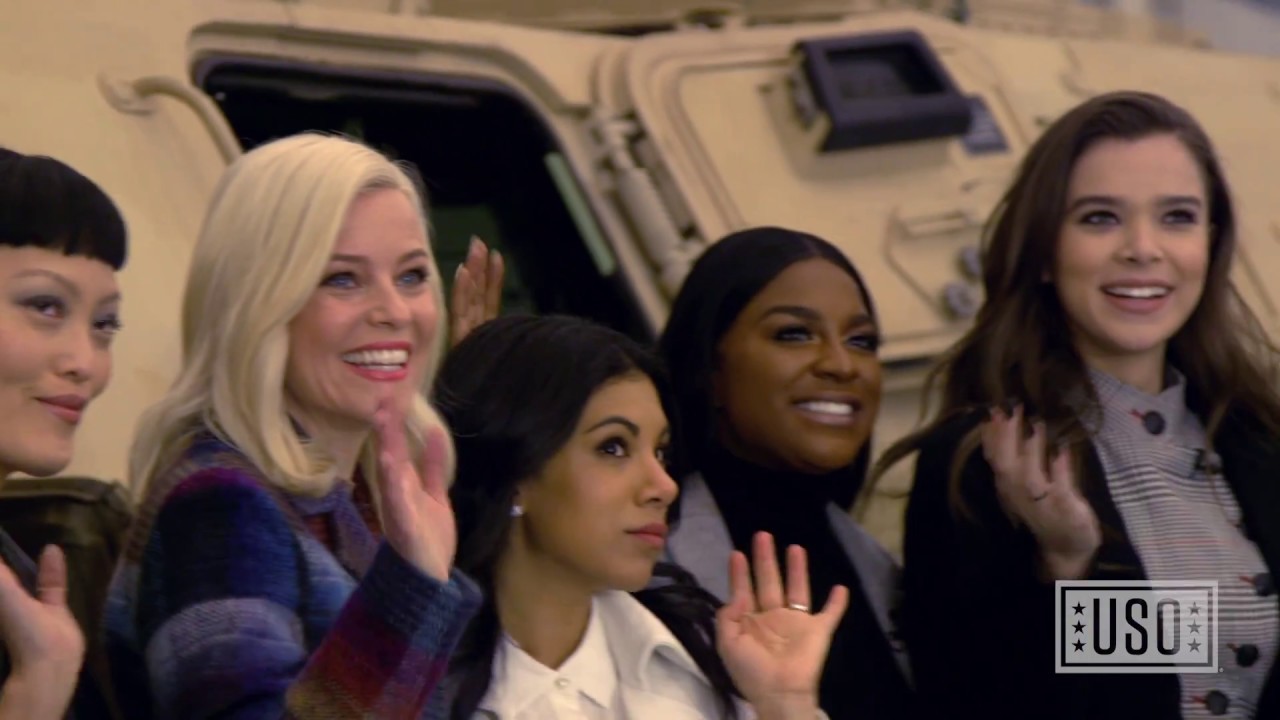 Pitch Perfect 3 Cast Tours Joint Base McGuire-Dix-Lakehurst