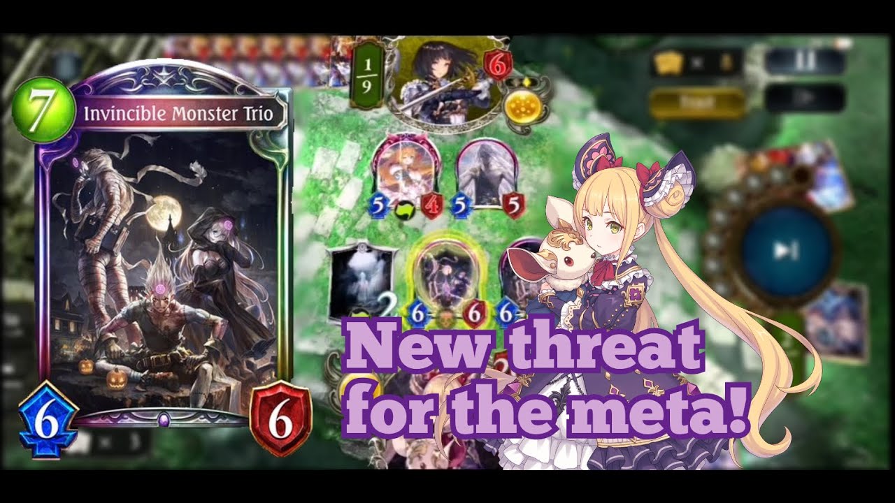 New OTK Shadow (Invincible Monster Trio) | Shadowverse Rotation Gameplay | anzuchii