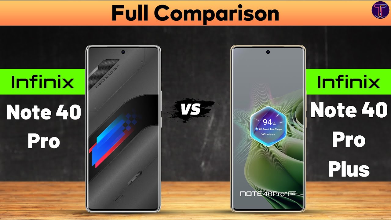 Infinix Note 40 Pro vs Infinix Note 40 Pro Plus : Full Comparison⚡Which One Is Better?