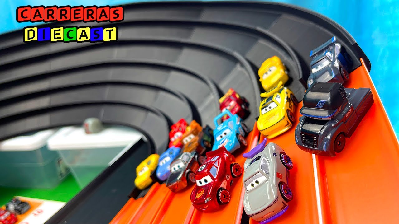 DISNEY CARS MINI RACERS SUPER TRACK CAMPEONATO segunda parte