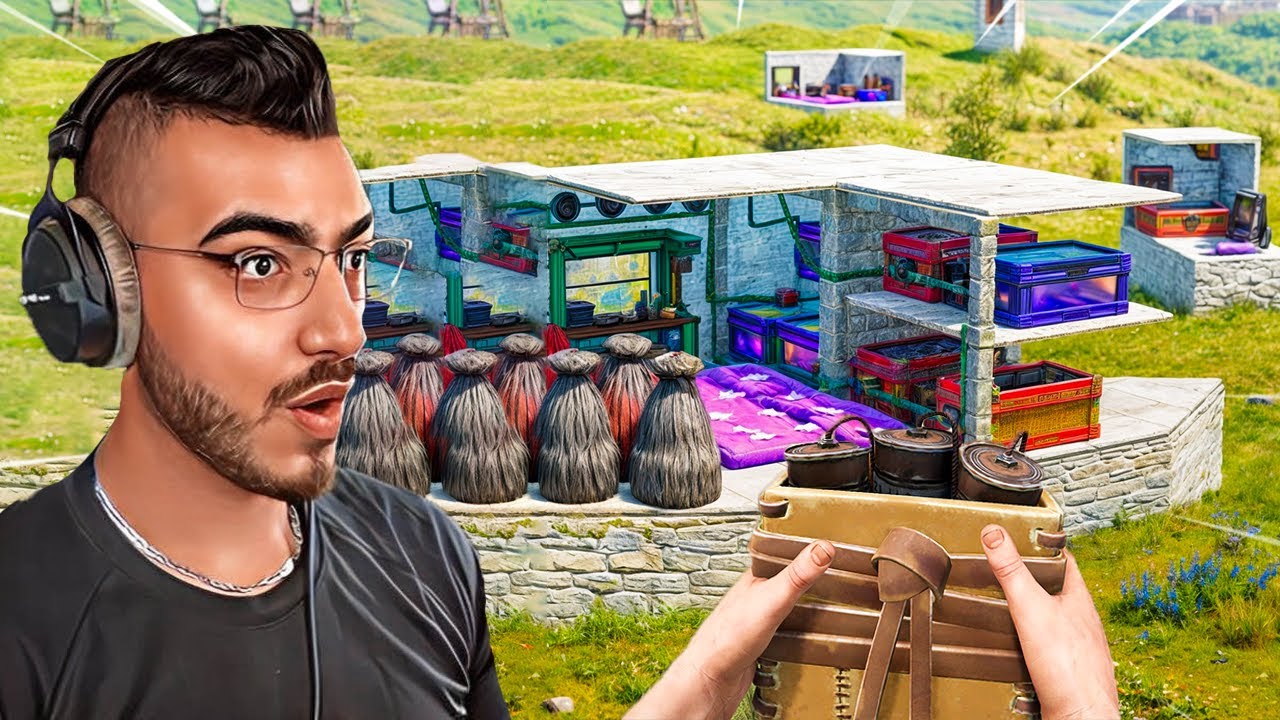 سويت المستحيل عشان ادخل على هذه القلعة !! مغامرات راست RUST 😱🔥