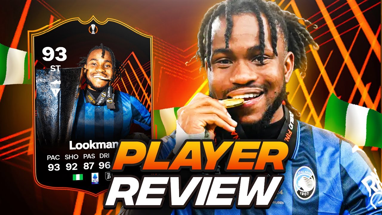 5⭐5⭐ 93 UEL RTTF LOOKMAN PLAYER REVIEW | FC 24 Ultimate Team