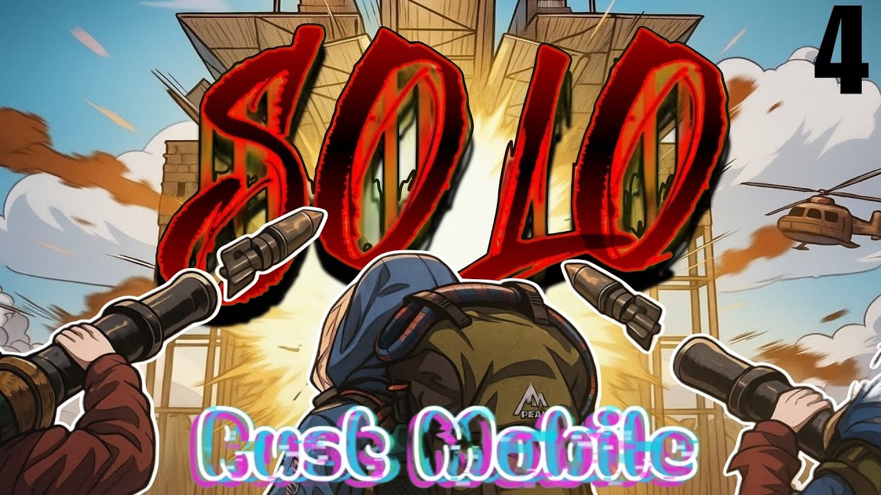 Rust Mobile | Vienen a Raidearme los Chinardoz, Solo Player #4